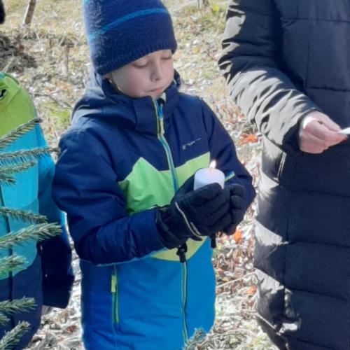 Wanderung zum Klassenbäumchen 2a