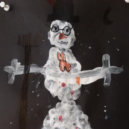 winterkinderkunstwerke