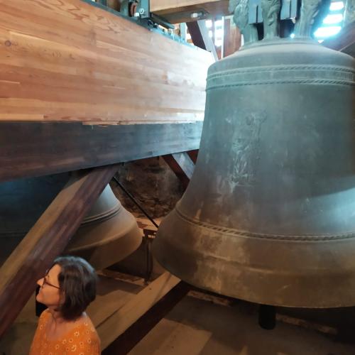Führung der 3b-Kinder durch die Pfarrkirche Thaur