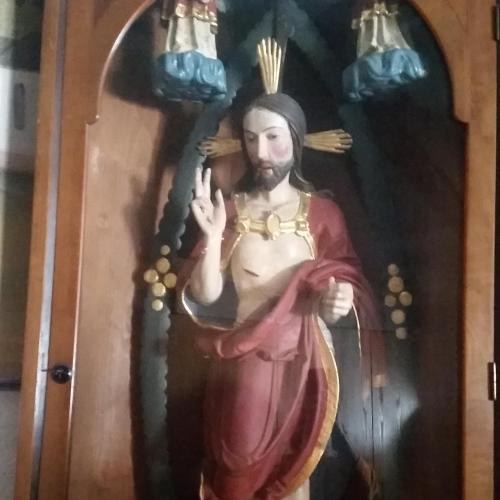 Führung der 3b-Kinder durch die Pfarrkirche Thaur