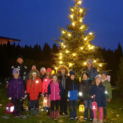 Klassenbäumchen Weihnachten 3a