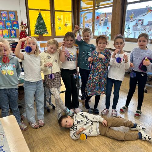 Weihnachtsworkshops 2. Klassen